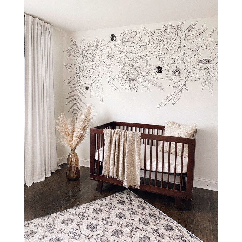 Blooming Garland Mural