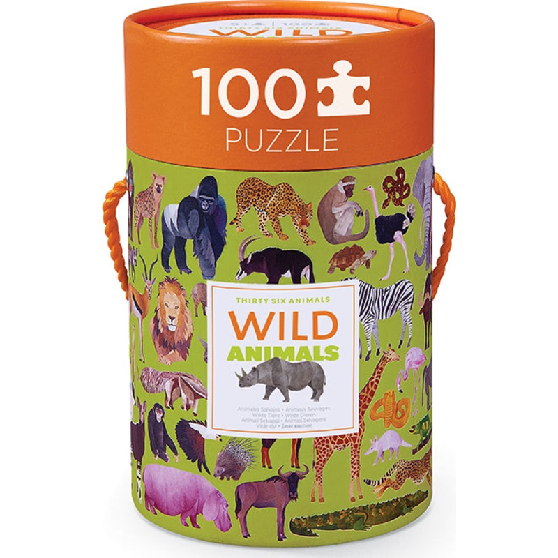 100-pc 36 Puzzle – Wild Animals