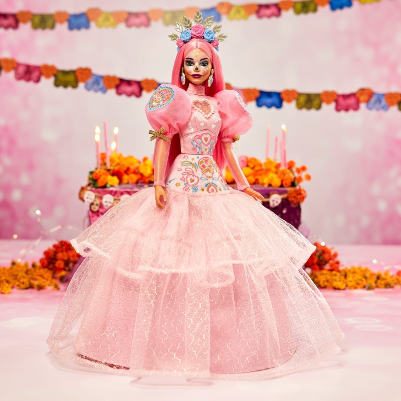 2023 Da De Muertos Barbie x Pink Magnolia Doll