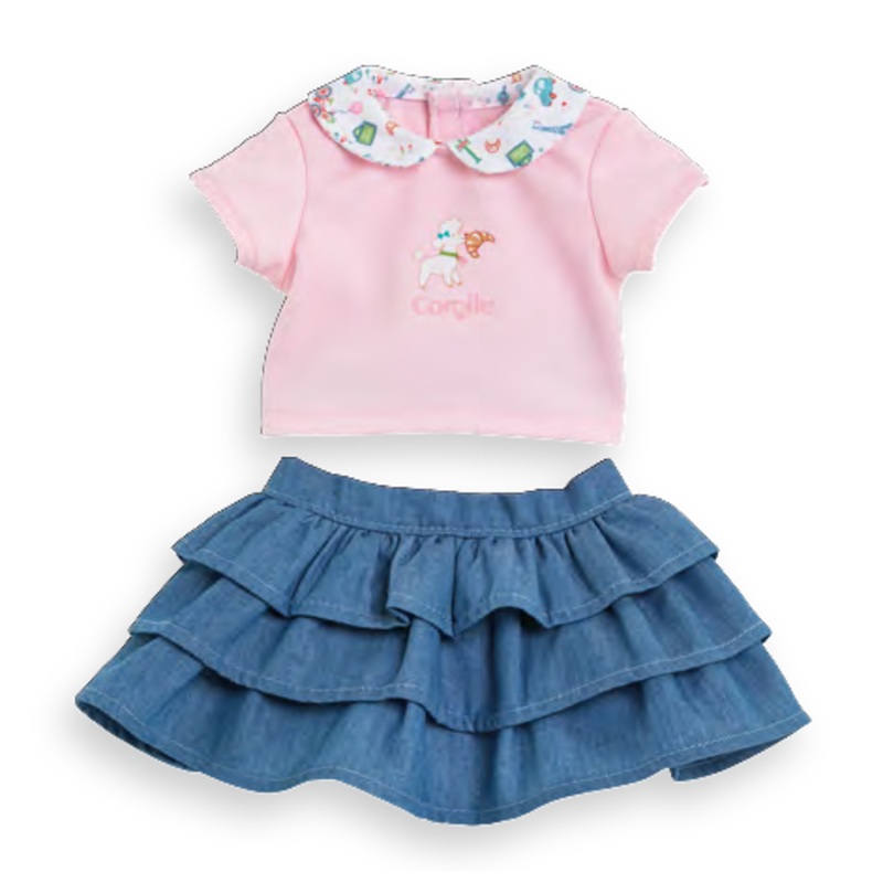 14 Ruffled Skirt & T-Shirt