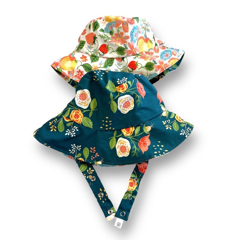 Organic Reversible Bucket Sun Hat – Garden Grove