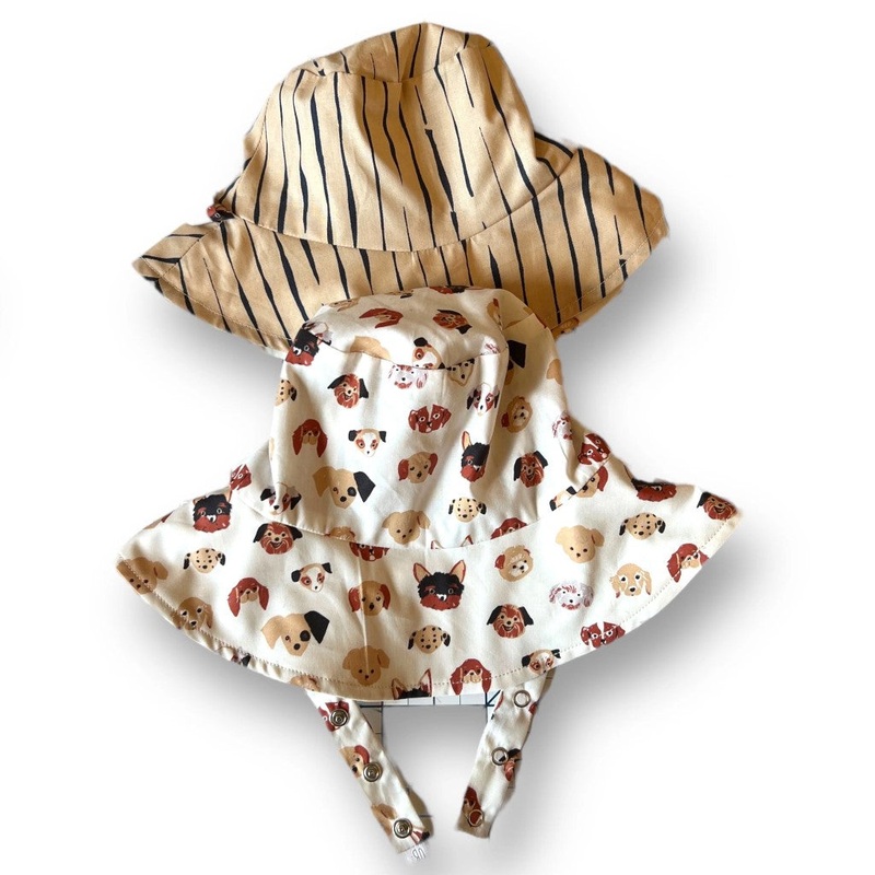 Organic Reversible Bucket Sun Hat – Puppers