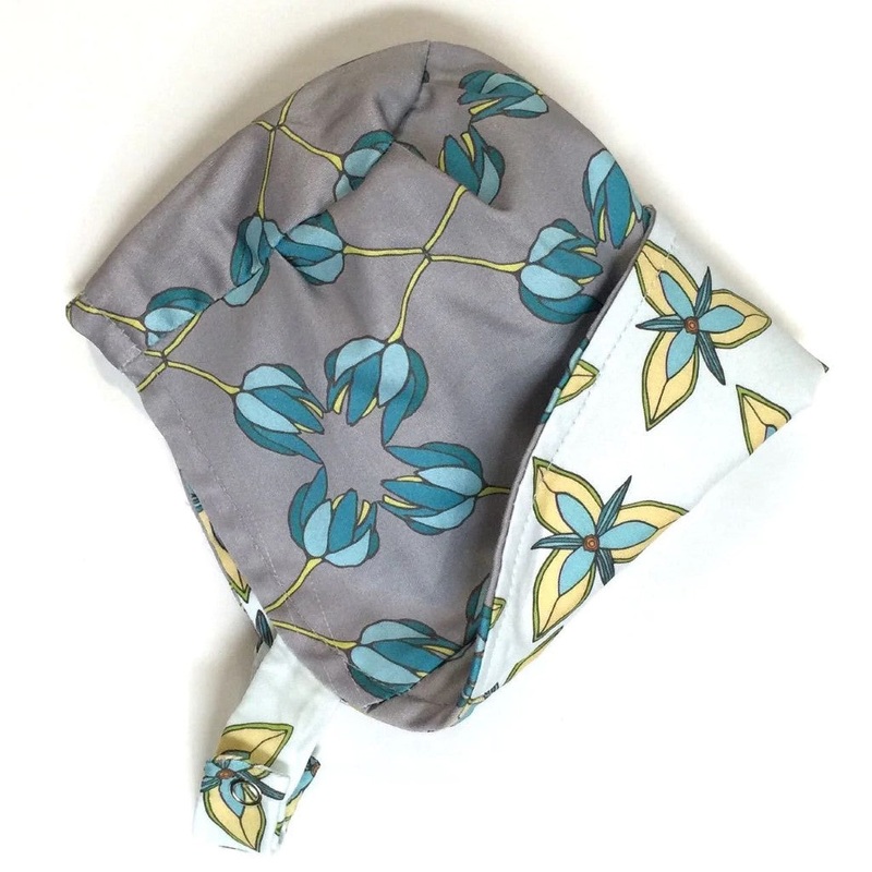 Organic Reversible EcoBonnet Sun Hat – Printemps