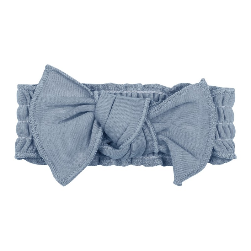 Smocked Tie Headband – Pool