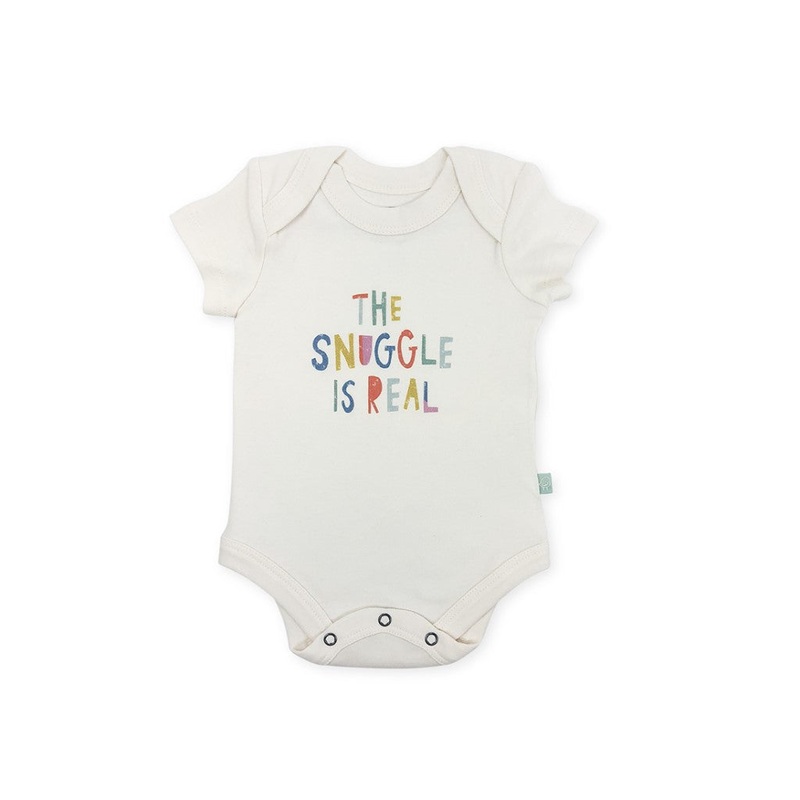 The Snuggle is Real Organic Graphic Bodysuit