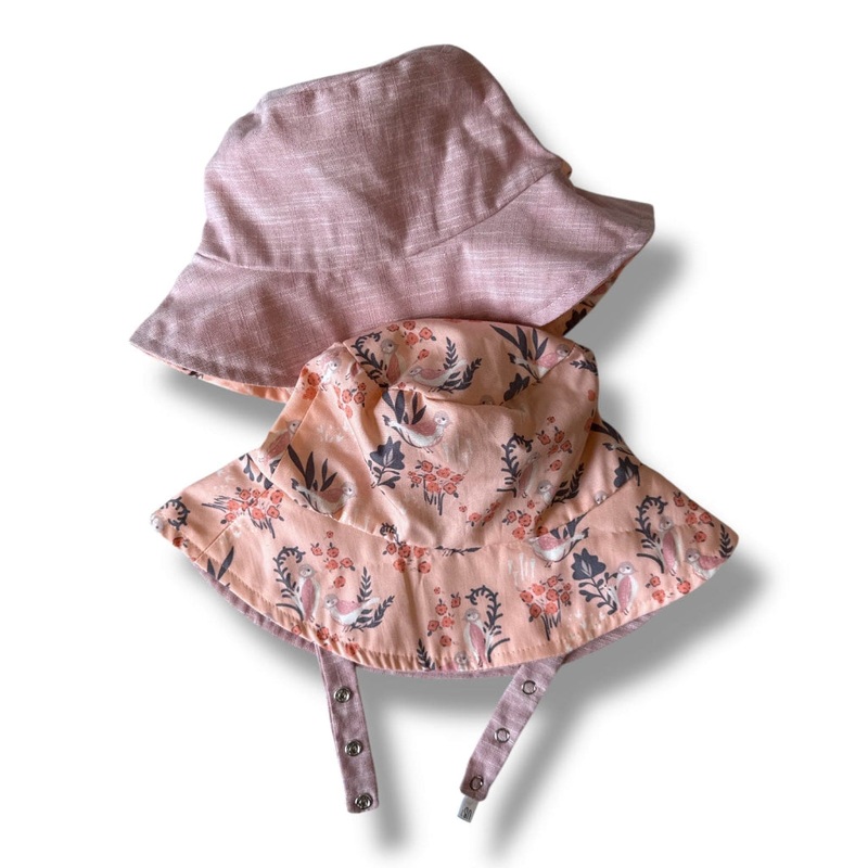 Organic Reversible Bucket Sun Hat – Aviary