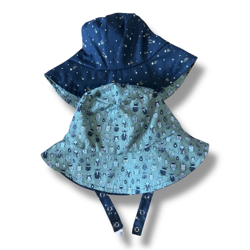 Organic Reversible Bucket Sun Hat – Scarab