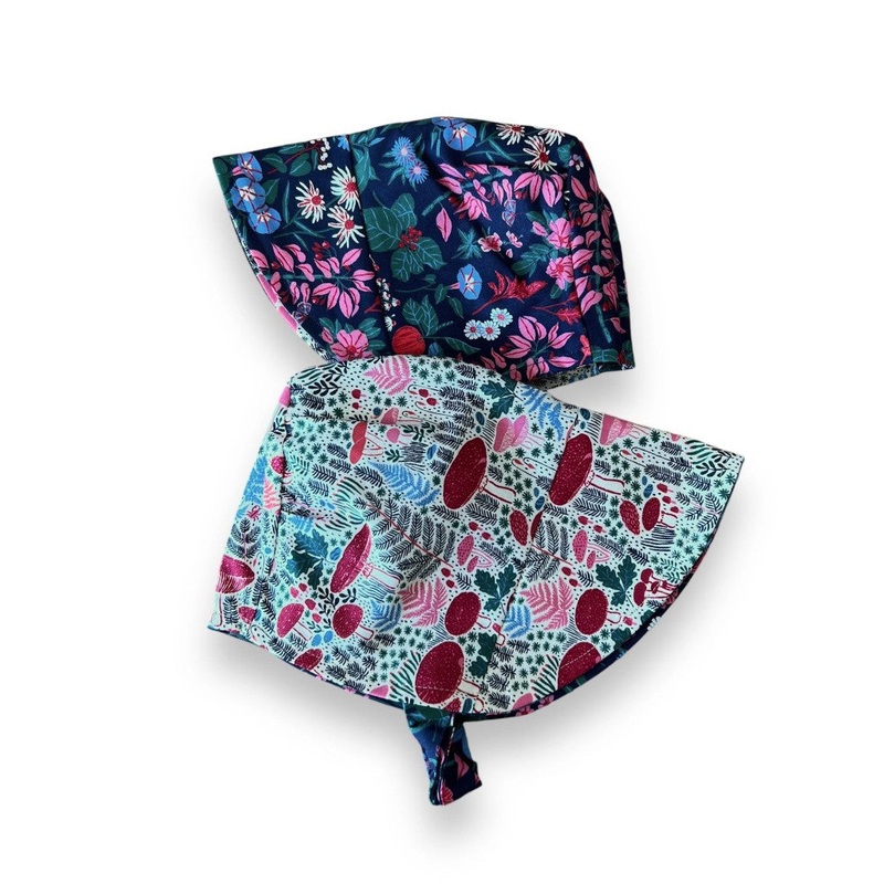 Organic Reversible EcoBonnet Sun Hat – Forest Path