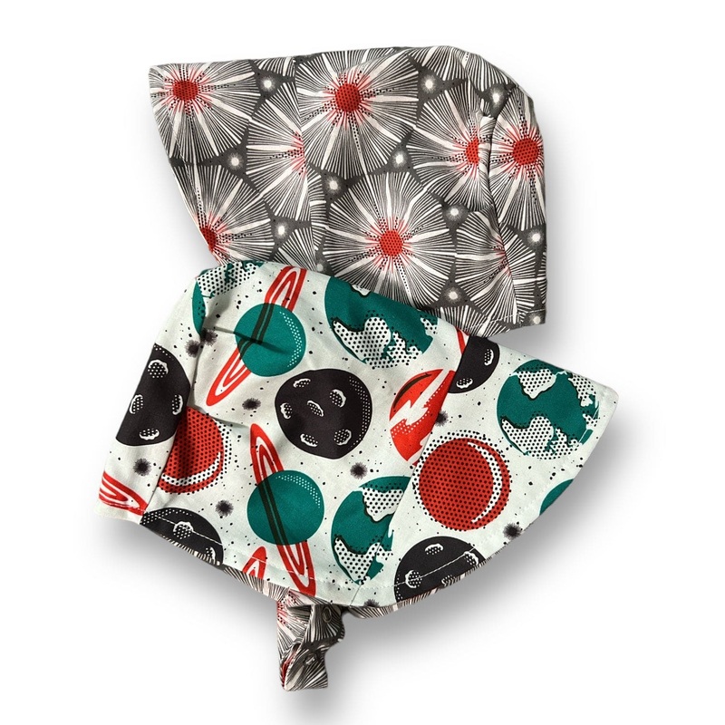 Organic Reversible EcoBonnet Sun Hat – Space