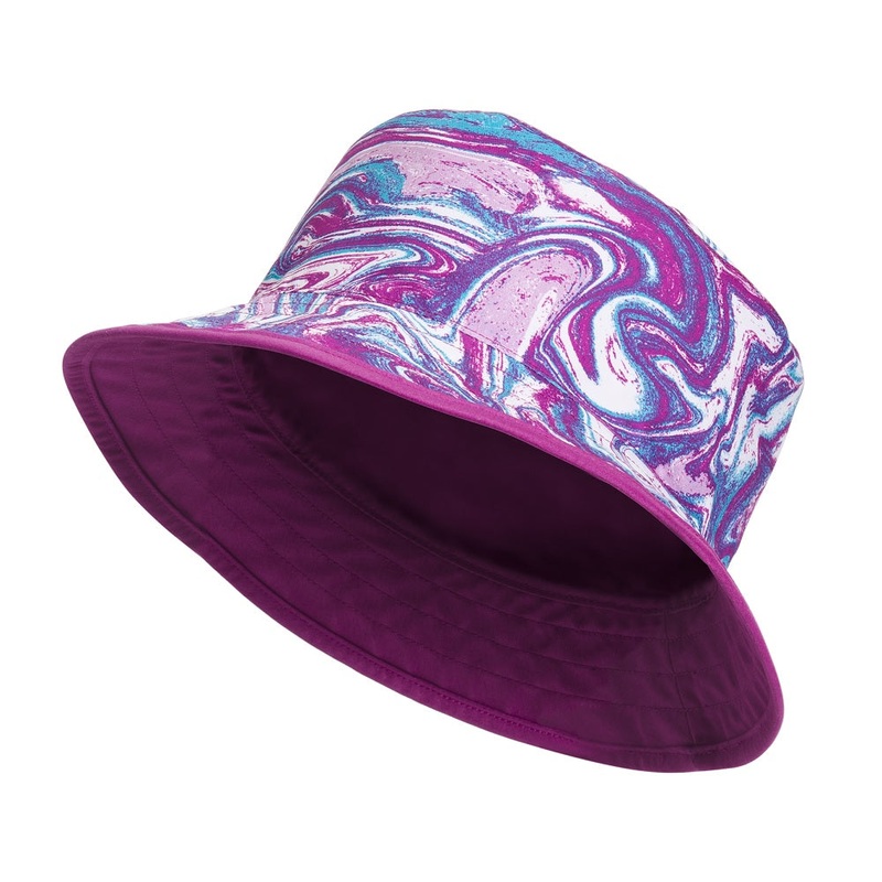 The North Face Kids’ Class V Reversible Bucket Hat (Purple Cactus Flower Water Marble/Purple Cactus Flower)