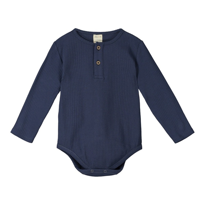 ettie + h Kytto Jersey Onesie (Navy)