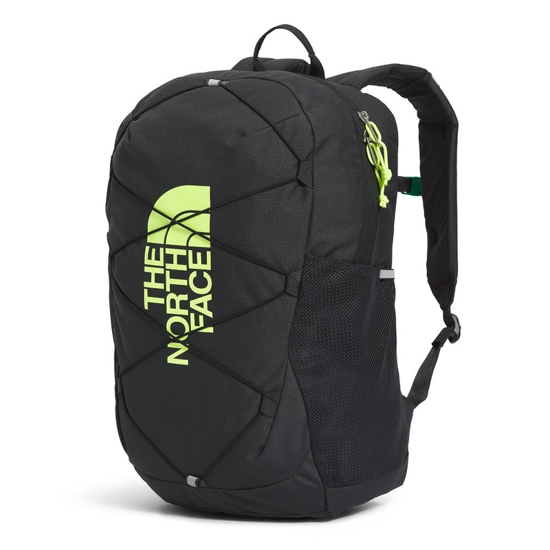 The North Face Youth Court Jester Backpack (Asphalt Grey/LED Yellow)