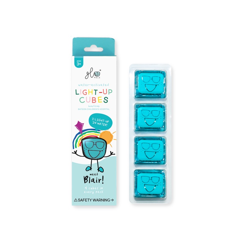 Light Up Cubes Set of 4 by Glo Pals