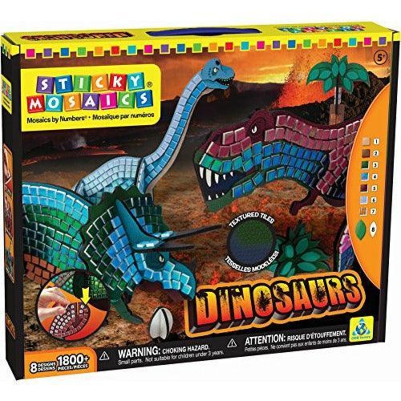 The Orb Factory Sticky Mosaics Dinosaurs