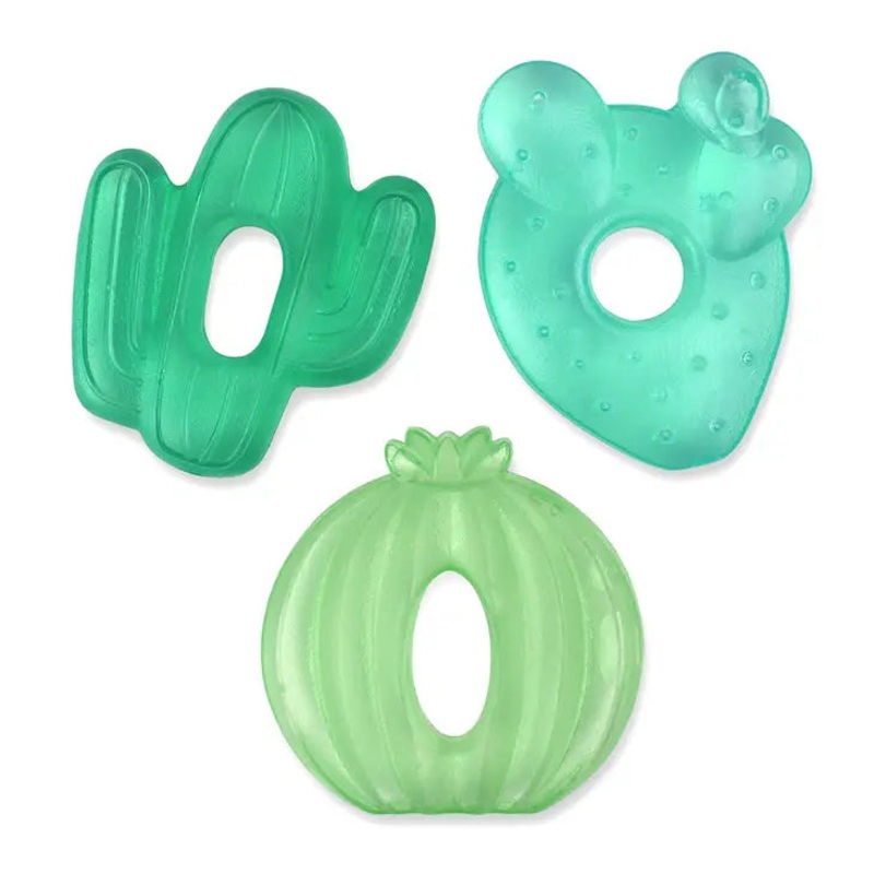 Cutie Coolers Water-Filled Teethers – Cactus