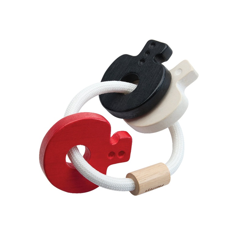Baby Key Rattle – High Contrast