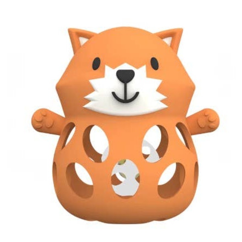 Silicone 3D Funny Fox Silicone Teeether