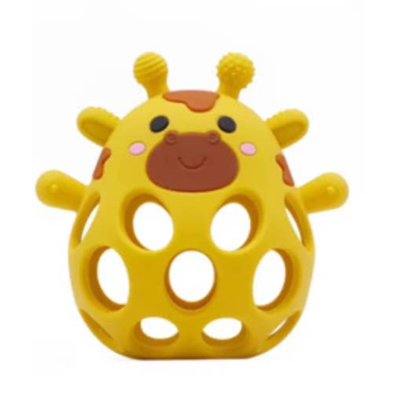 Silicone 3D Funny Giraffe Teether Silicone