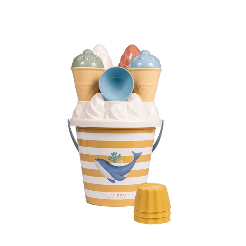 Ice Cream Bucket Set – Blue
