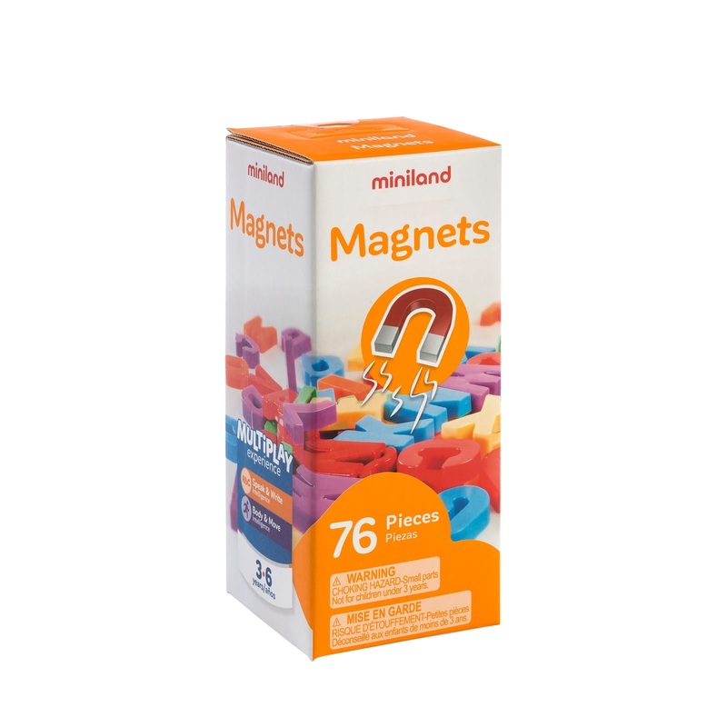 Magnetic Capital Letters – 76 Pieces