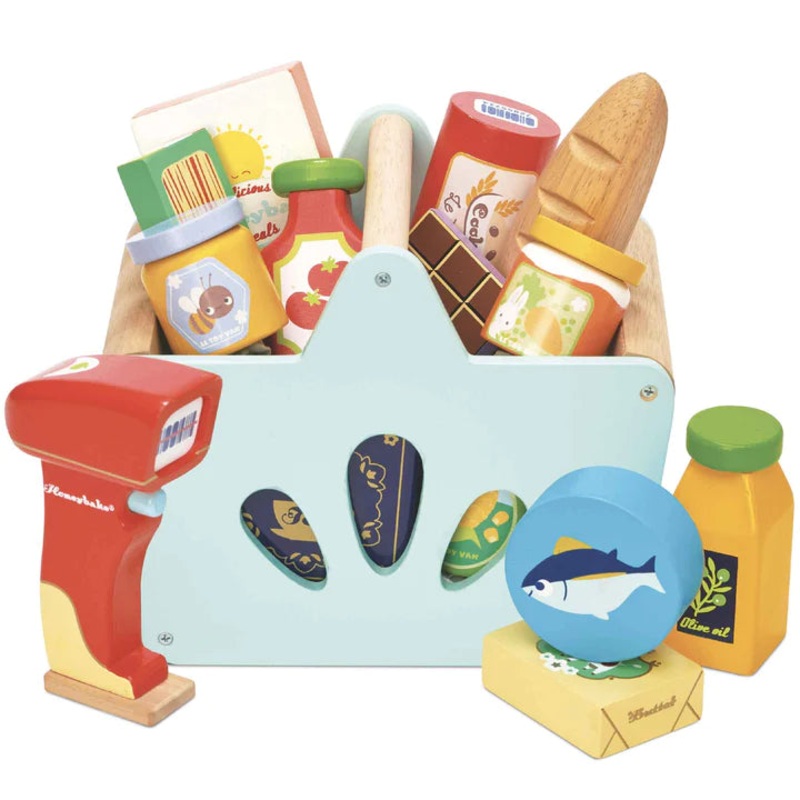 Groceries Set & Scanner – 13 Pieces