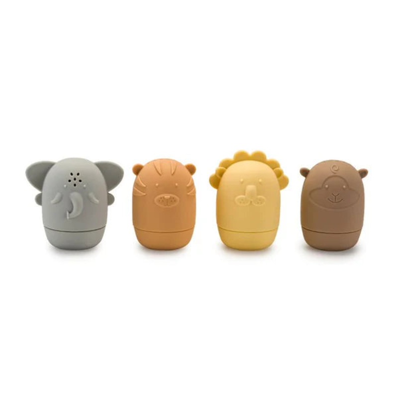 noka Animals Bath Toys (Land Safari)
