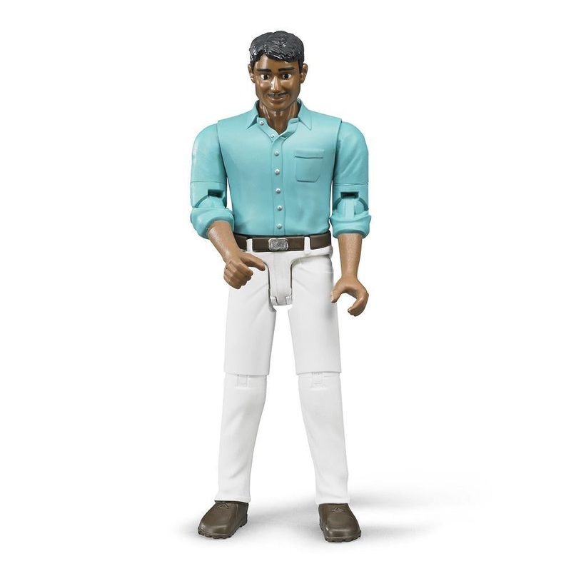 Bruder Man, Medium Skin, White Jeans