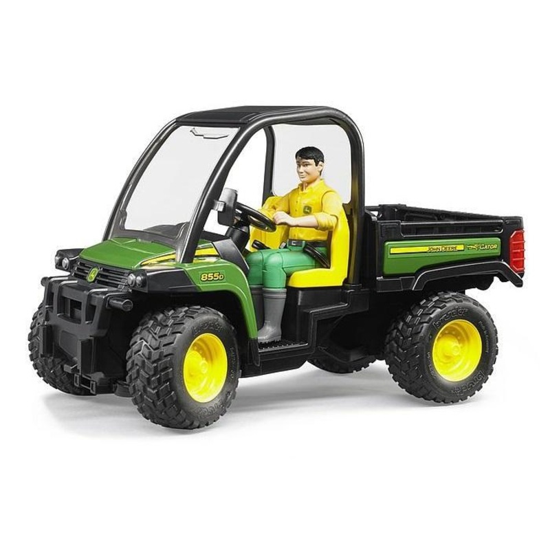 Bruder John Deere Gator XUV 855D with Driver