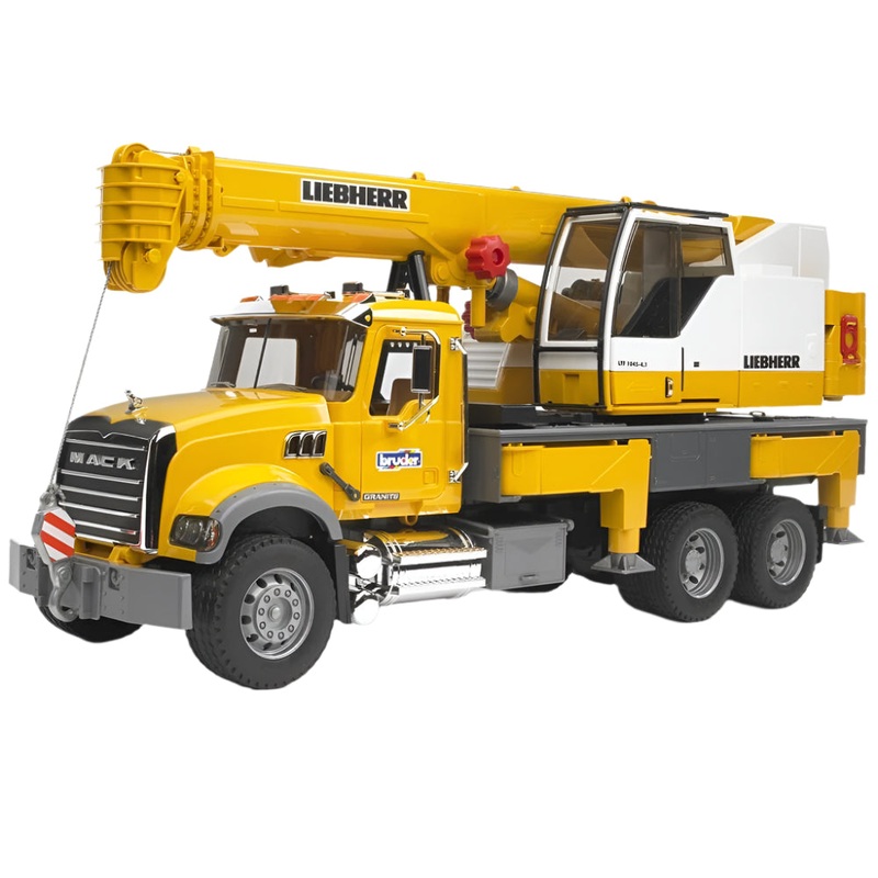 Bruder MACK Granite Liebherr Crane Truck