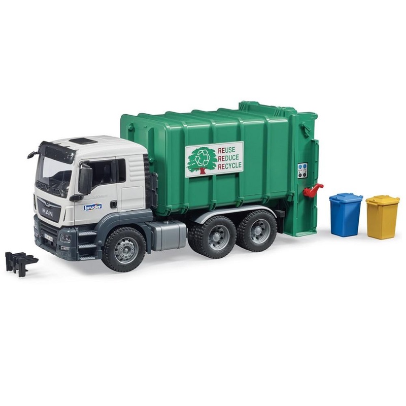 Bruder MAN TGS Rear-Loading Garbage Truck