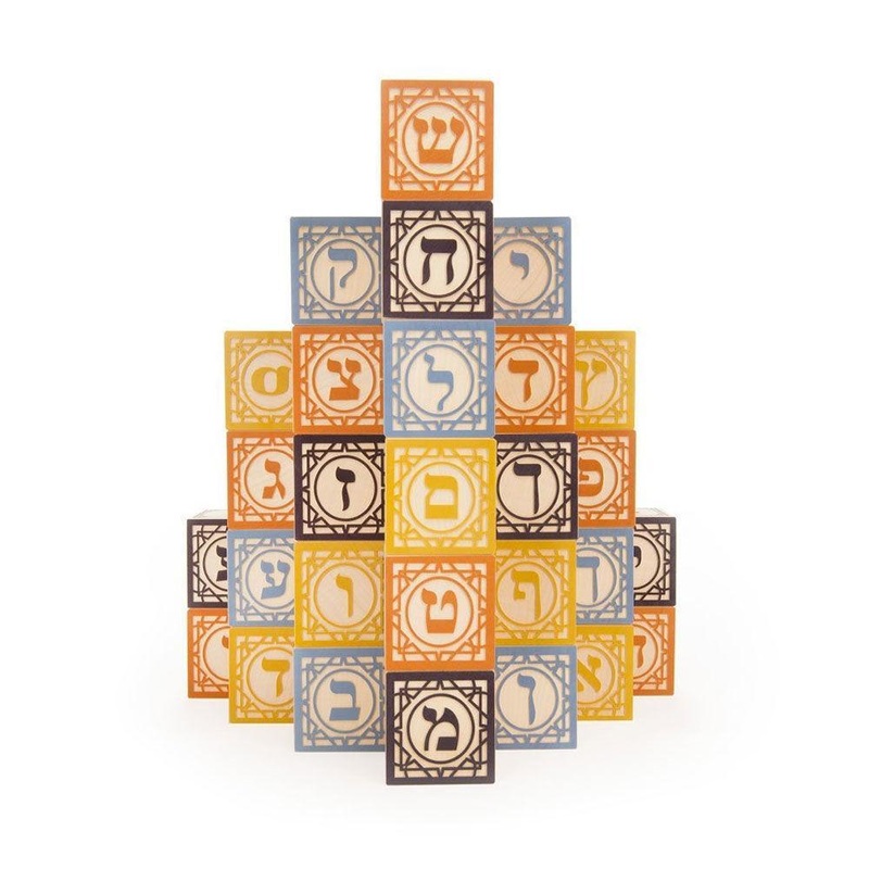Uncle Goose Hebrew Blocks