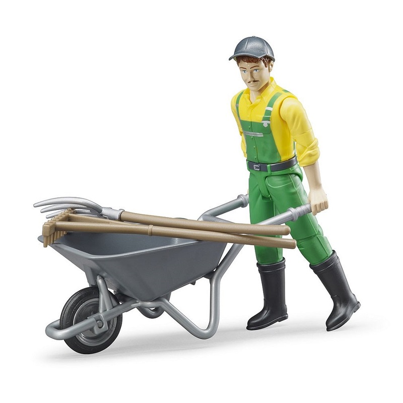 Bruder Farmer with Accessories