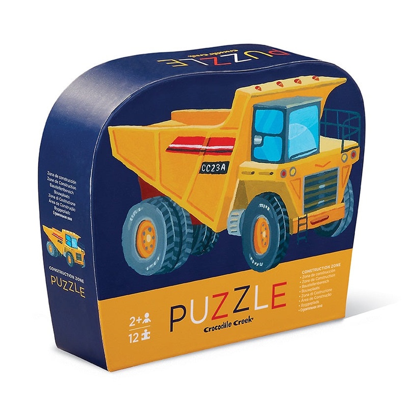 Crocodile Creek 12-Piece Mini Puzzle (Construction)