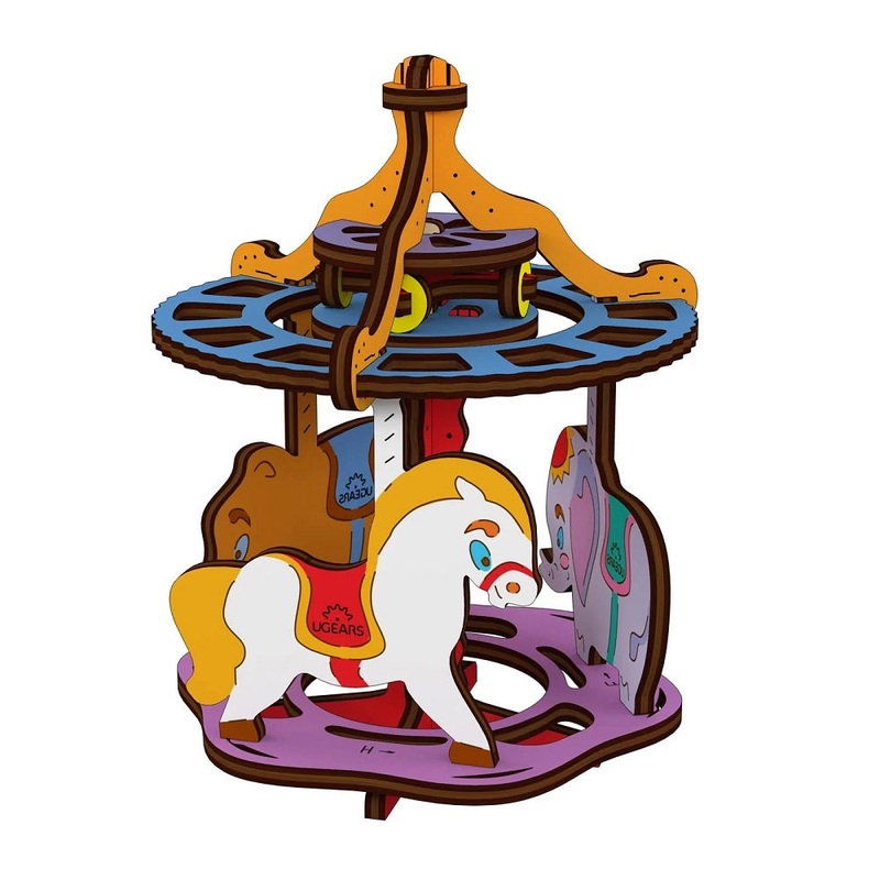 UGears 4Kids Colouring Model (Merry-Go-Round) – FINAL SALE
