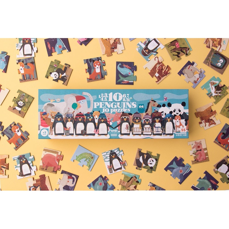 10 Penguins Number Puzzle