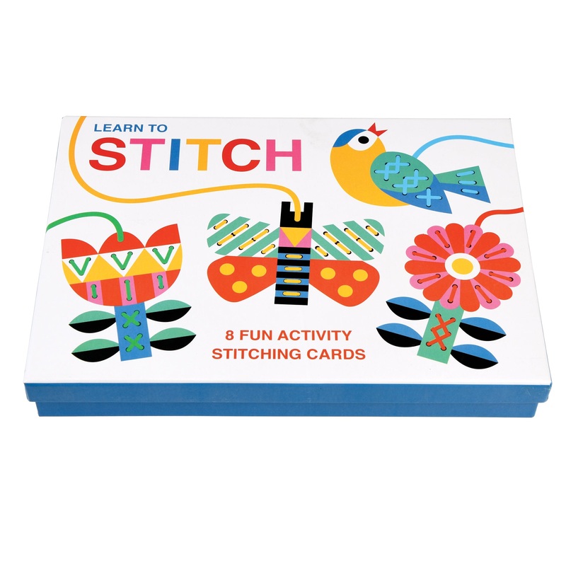 Cardboard Learn To Stitch Activity – Lacing Cards