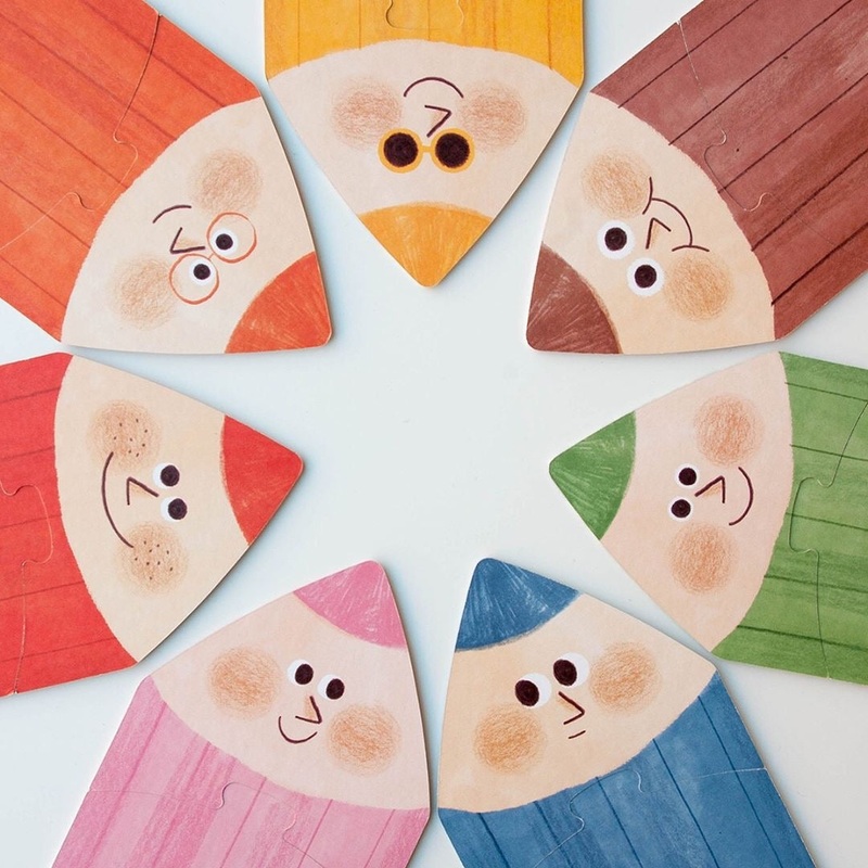 I Love My Colours Reversible Puzzle