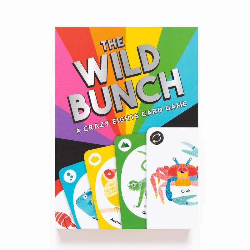 The Wild Bunch – A Crazy Eights Card Game