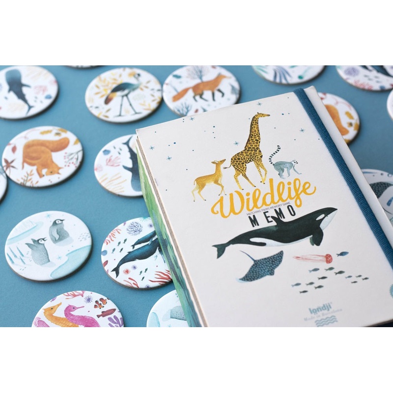 Wildlife Memo Game