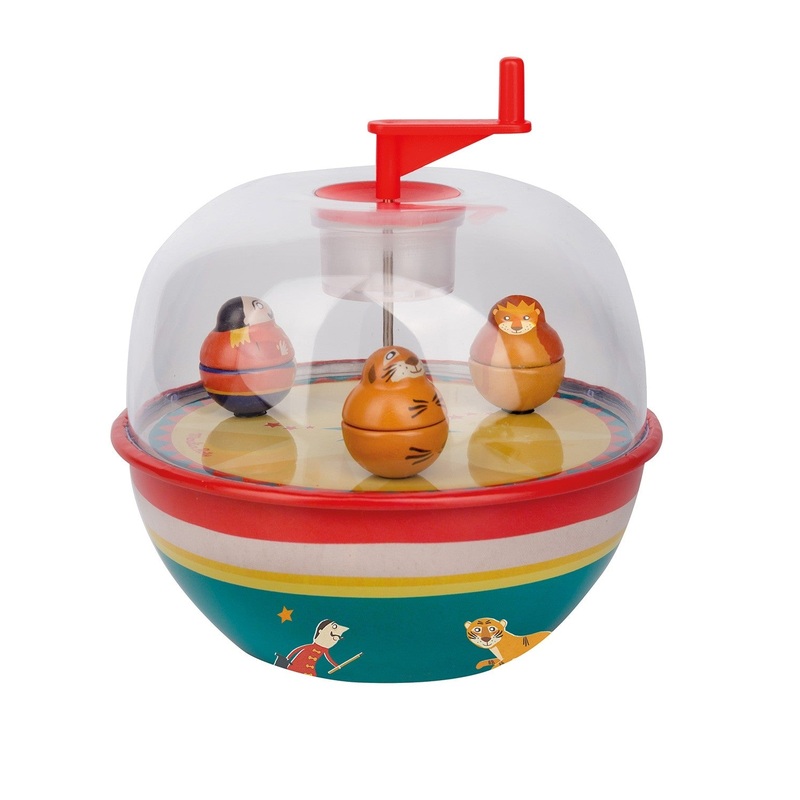 Wind Up Circus Musical Globe (Large)