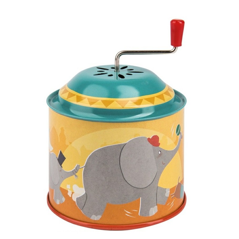 Wind Up Circus Musical Tin