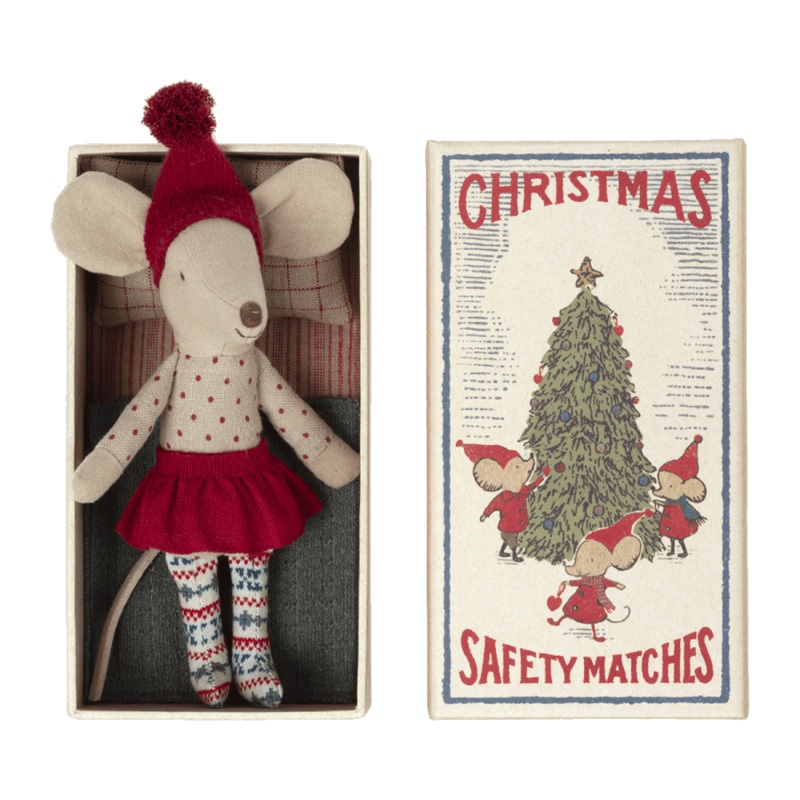 Christmas Mouse in Matchbox – Big Sister