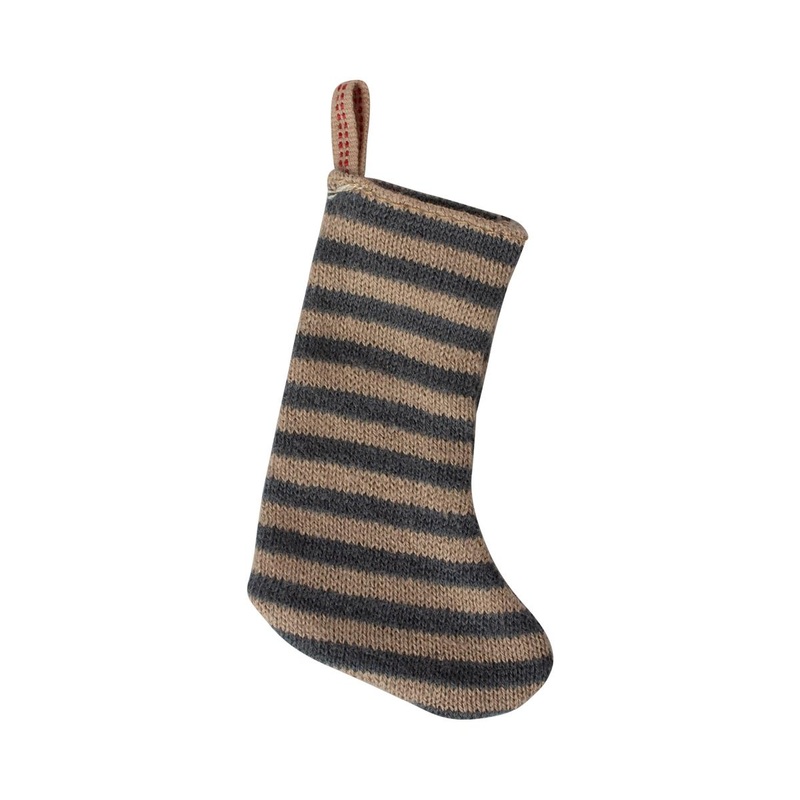 Christmas Stocking | Petrol/Sand