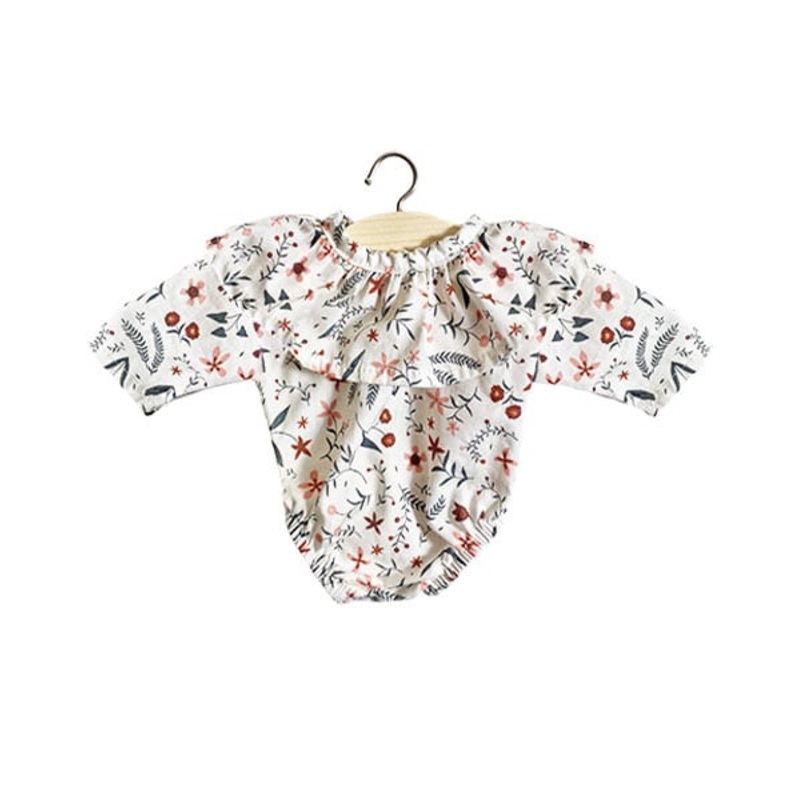 Colette Cotton Bodysuit Nina Print for Minikane x Gordis Dolls