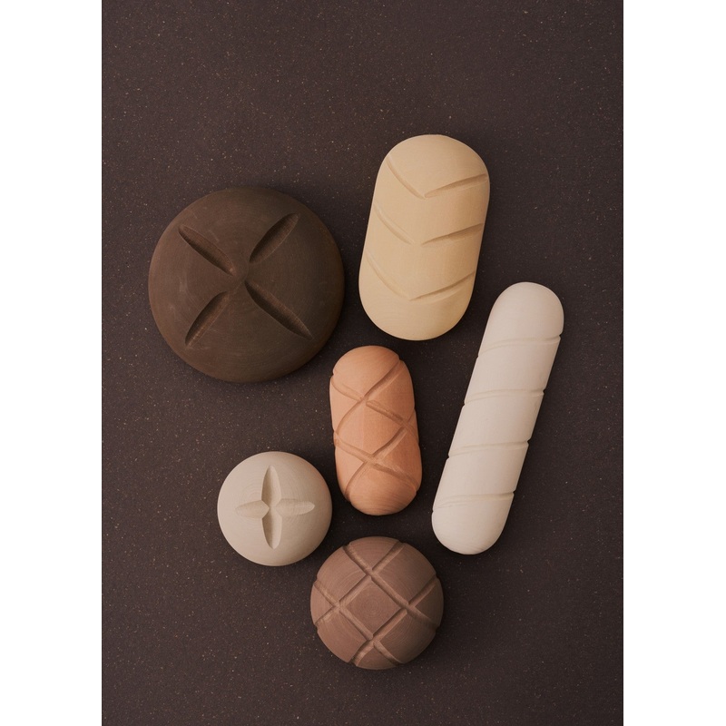 Wooden Bread Set