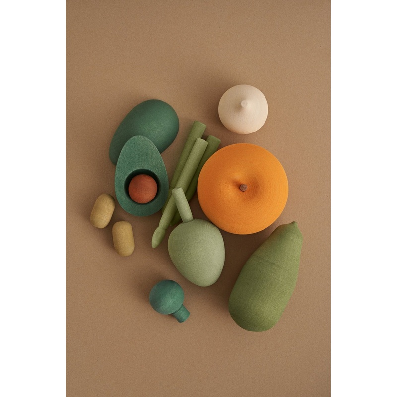 Wooden Vegetables Set Vol. 2