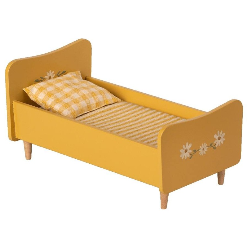 Yellow Wooden Bed, Mini