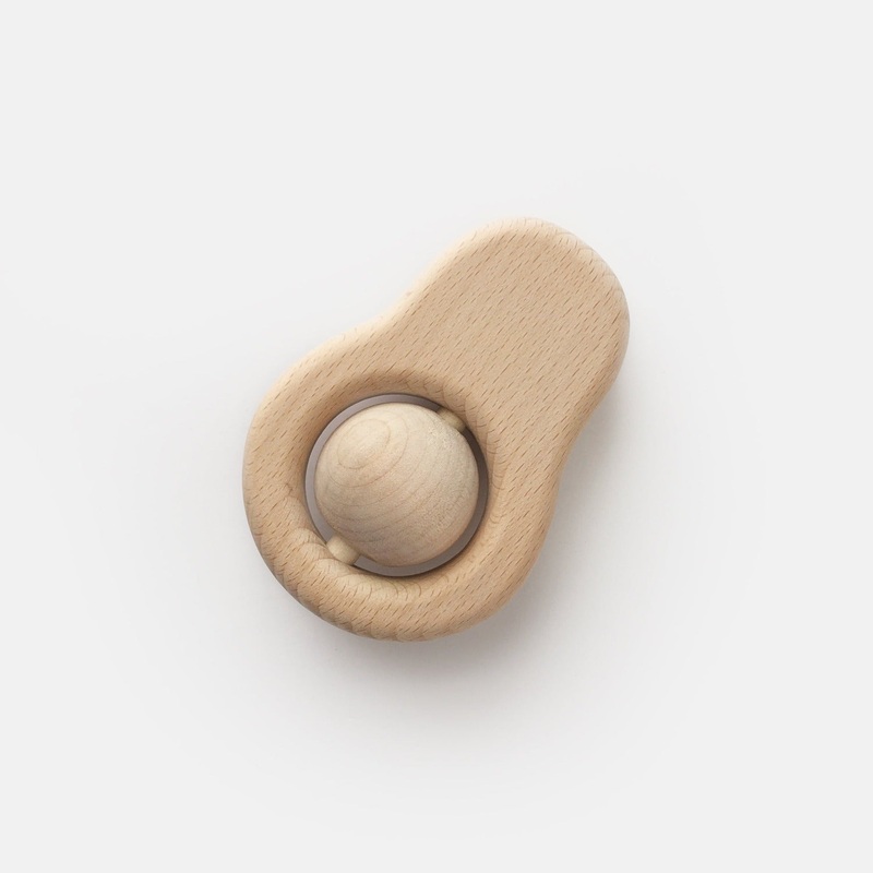 Avocado Rattle Teether