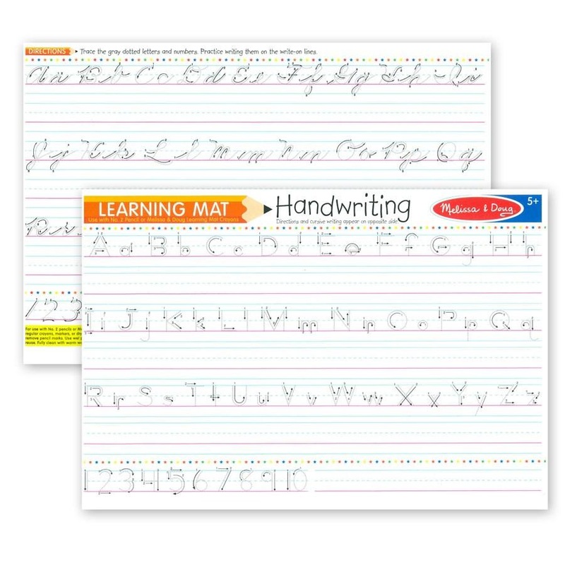 Handwriting – Wipe Off Learning Mats