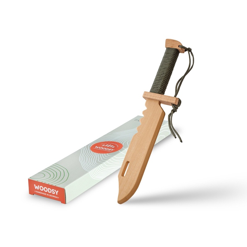 Children’s Wooden Toy Survival Knife